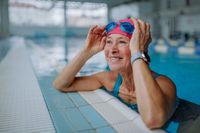 Mal wieder schwimmen gehen können